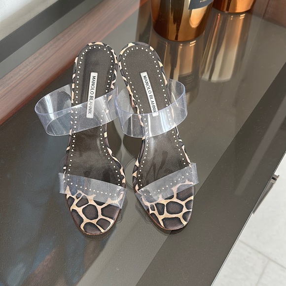 Manolo Blahnik slides.. size 40 - Picture 1 of 5